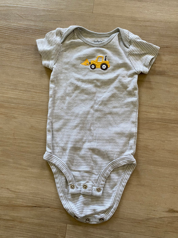 Carter's Bulldozer Onesie, 6M