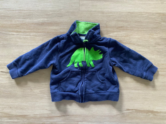 Carter's Dino Zip Up, 12M