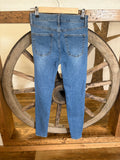 Wild Fable, Blue Skinny Holey Jeans, Size 2