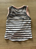 Boutique Camo, Striped Tank, 2XS (6-12M)