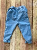 Light Blue Loose Pants, 12M