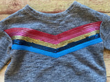 Chevron Sequence Pullover, XS(4-5)