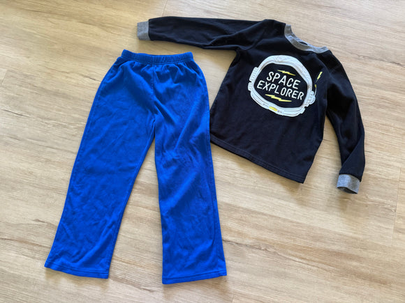 'Space Explorer' Fleece Pajama Set, 6