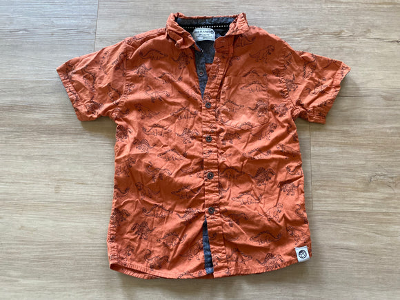 Free Planet Dino Button Down, M(5)