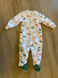 Carter's Fleece Dinosaur Sleeper, 9M