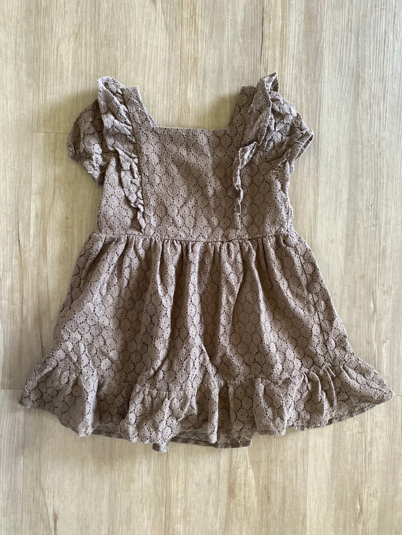 Art Class Brown Lace Dress, 5T