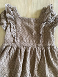 Art Class Brown Lace Dress, 5T