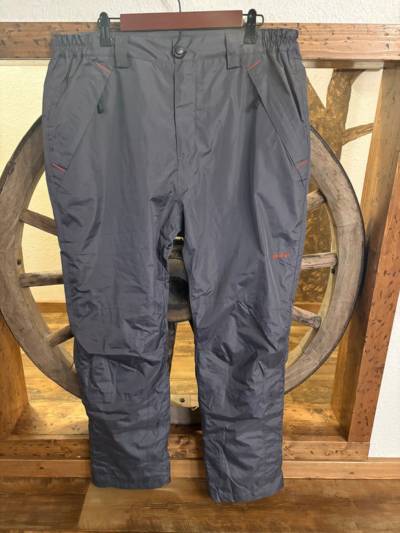 Cloihin, Snow Pants, Gray, Front & Back Zipper Pockets, Velcro at bottom of legs, 2XL