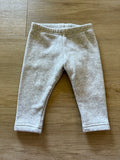 Carter's Grey Fleece Lined Leggings, 12M