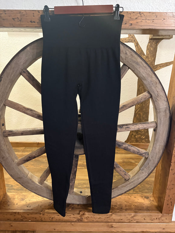 Warner's, Leggings, Black, S/M