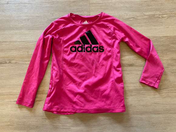 Adidas Pink Athletic Long Sleeve, 4T