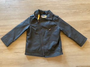 Genuine Kids Faux Leather Jacket, 2T