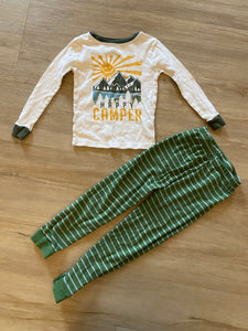 Mis-Matched 'Happy Camper' Pajamas, 4T