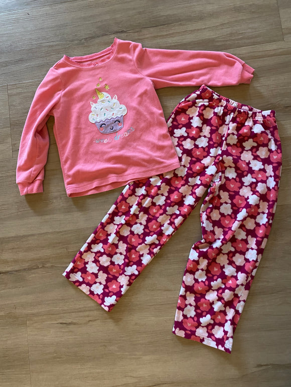 Mis Matched Fleece Pajamas, 5