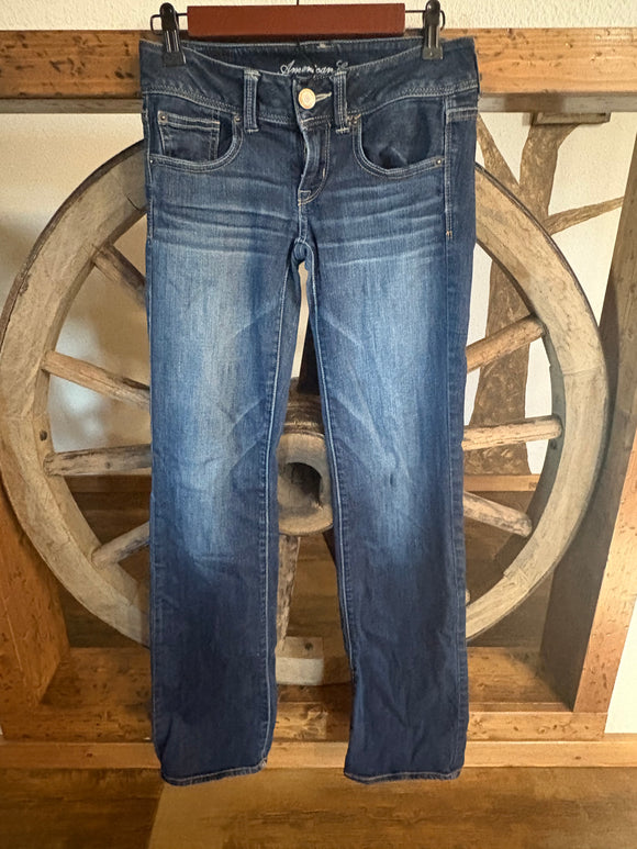 American Eagle, Stretch Jeans, Boot Cut, Front & Back Pockets, 2