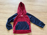 Adidas Maroon/Navy Pullover Sweatshirt, 4T