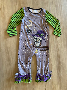 Penelope Plumm Owl Romper, 2T