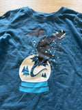 Cat & Jack Dragon Snowglobe Long Sleeve, 4T