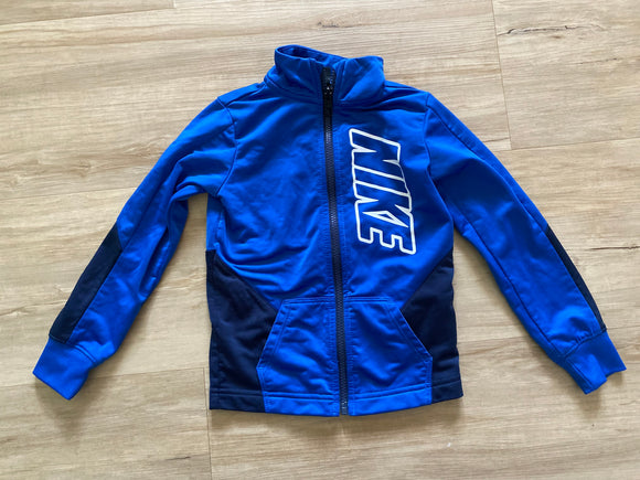 Nike Blue Zip Up Sweatshirt, XS (4)