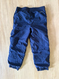 Nike Navy Windbreaker Sweatpants, XS (4)