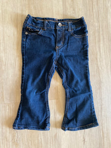 Jordache Sparkly Flare Jeans, 24M