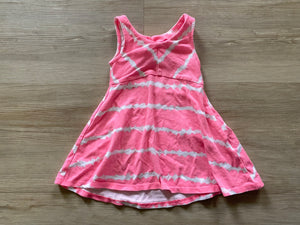 Carter's Pink/White Dress, 9M