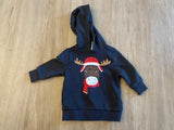 Carter's Winter Moose Hooded Pullover, 3M