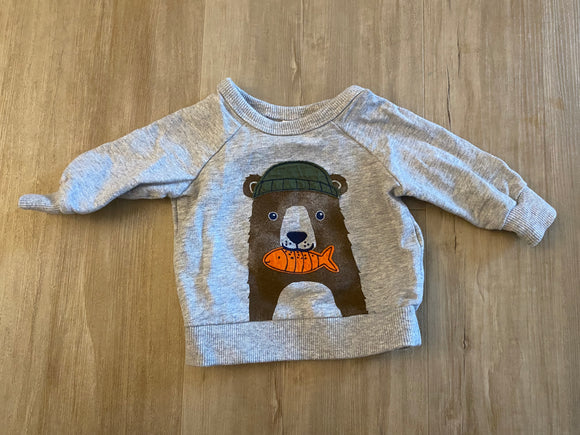 Carter's Bear Pullover Sweatshirt, 3M