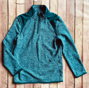 All in Motion Green 1/4 Zip Sweater, S(6/7)