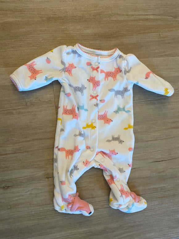 Carter's Fleece Fox Sleeper, Preemie