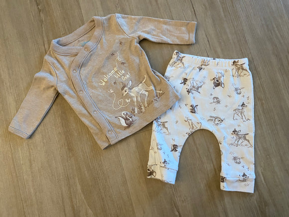 Disney Baby Bambi 'Welcome Little One!' Set, 0-3M