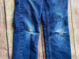 Ripped Knee Pull On Jeans, 5T