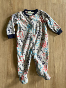 Disney Mickey Mouse Fleece Sleeper, 6M