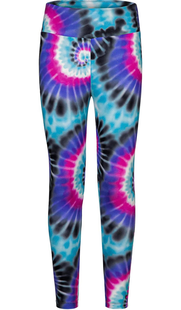 New Girl's Tie Dye Hurley Leggings, 4