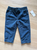 NWT Dip Navy Corduroy Pants, 12-18M