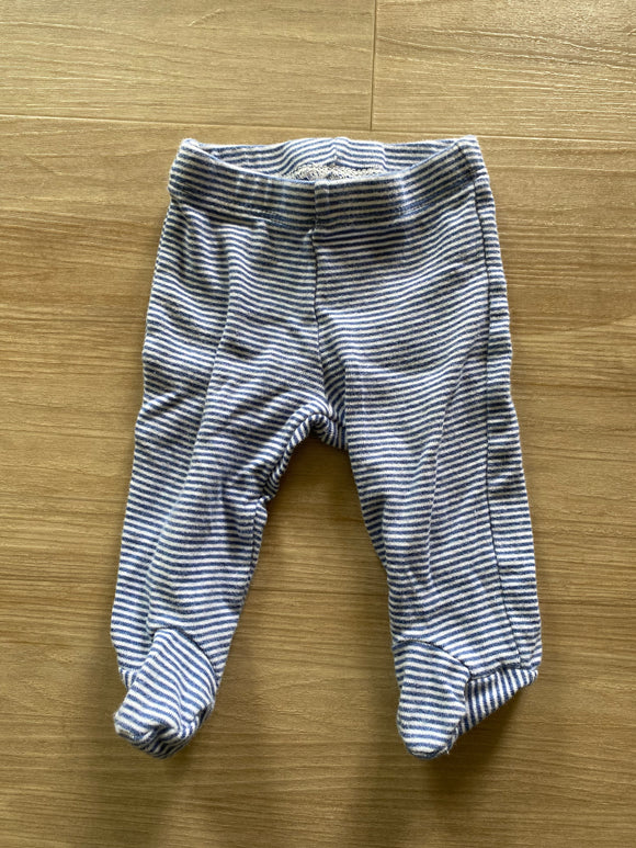 Carter's Striped Footie Pants, NB