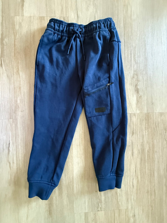 Athletic Works Navy Blue Joggers, M(8)