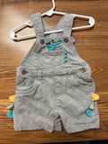 Unknown Alligator Cotton Overalls, 12M