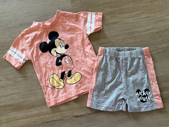 Disney Baby Mickey Shorts Set, 24M