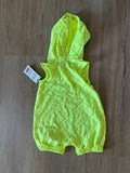 NWT Cat & Jack Pinapple Hooded Romper, 3-6M