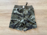 Gap Cotton Camo Shorts, 2T