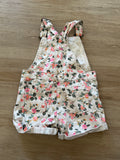 Unknown Brand Floral Overalls, 2T