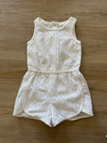 Genuine Kids White Lace Romper, 3T