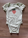 Tahari Baby Strawberry Onesie, 6-9M