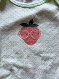 Tahari Baby Strawberry Onesie, 6-9M
