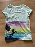Lands End Unicorn Beach T-Shirt, M(8)
