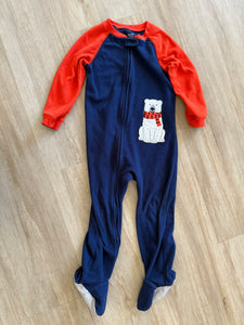 Carter's Polar Bear Fleece Sleeper, 4T