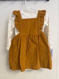 NWT Carter's Onesie/Corduroy Skirtalls Set, 18M
