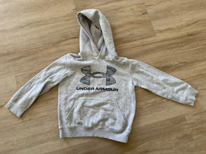 UA Grey Fleece Sweatshirt, YSM (8)