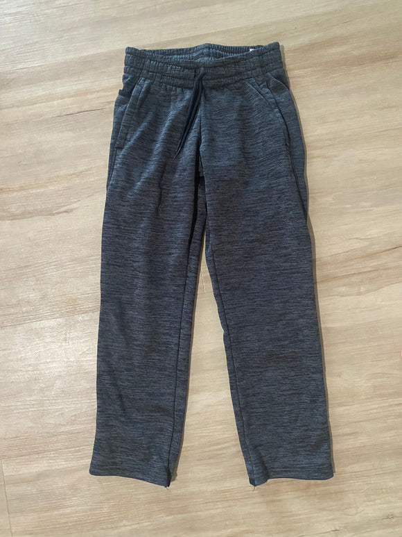 UA Grey Fleece Goldgear Sweatpants, YSM (8)